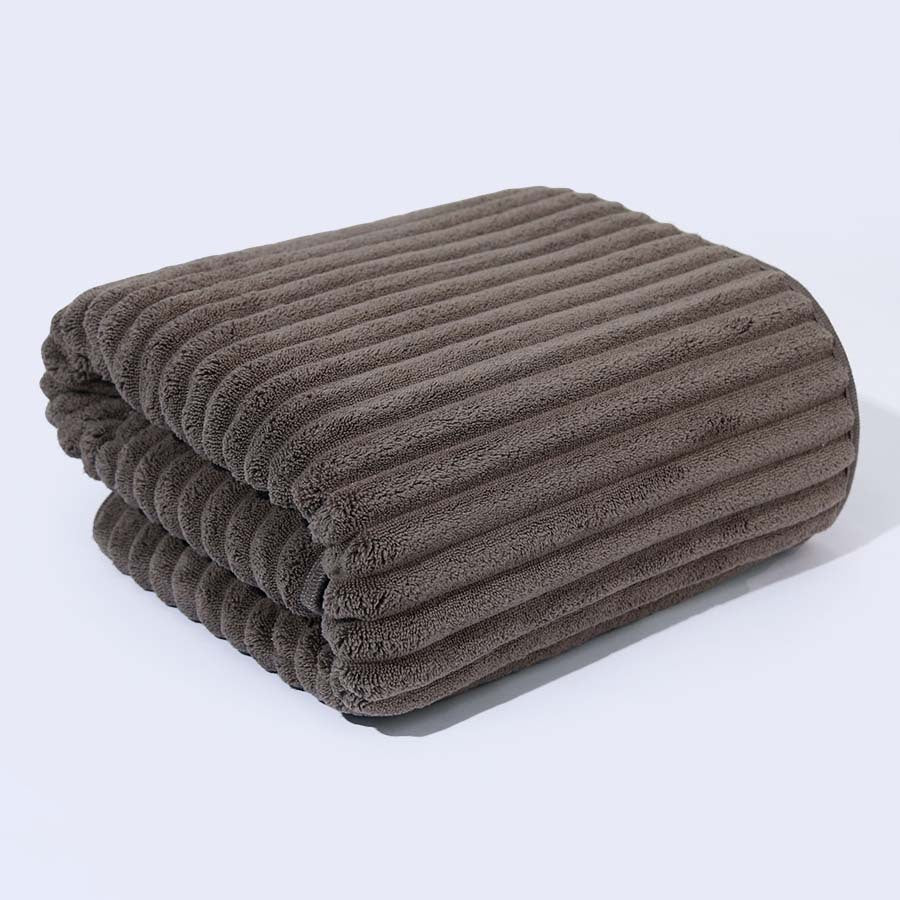 Raw N Beauty Plush Ribbed Body Towel