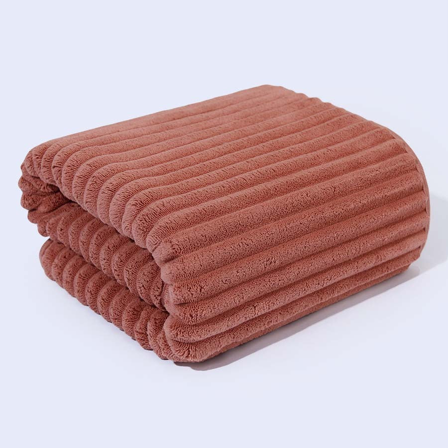 Raw N Beauty Plush Ribbed Body Towel