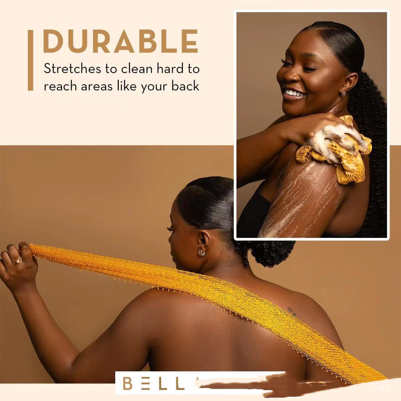 African Exfoliating Net – Deep Cleansing Bath & Shower Tool